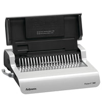 Fellowes Perforelieur électrique Pulsarâ„¢ E 300 avec trousse de départ (5216701)-Fonctionnement électrique sans effort en en appuyant sur le bouton pour perforer