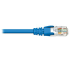 Cordon raccordement réseau CAT5e, bleu 14pi-1