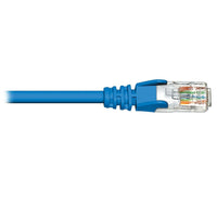 Cordon raccordement réseau CAT5e, bleu 14pi-1