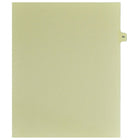 Mark Maker – Onglets séparateurs juridiques beiges, 1/15 onglets, format lettre, sans trous, numéro 49, 25/paquet-Onglets séparateurs beiges, 1/15 onglets