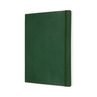 Moleskine - Carnet Classic Format Xl - Ligné - Couverture Souple -7,5 po x 9,75 po - Vert Myrte-Papier ivoire sans acide