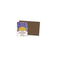 Pacon - Papier de construction Sunworks, brun foncé, 12 x 18 po, 400/paquet (PAC6807)-Les 50 feuilles de papier artistique recyclable sont idéales pour divers projets créatifs