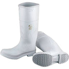 Onguard Industries - Bottes Blanches, Pvc, Embout Acier, Pointure 11, Semelle Résistant Aux Perforations, paquet de 2-Matériau PVC