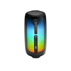 JBL - Pulse 5 Enceinte portable Bluetooth avec jeu de lumières - Noir-Transducteurs : 1 x 64 mm haut-parleur de graves, 1 x 16 mm haut-parleur haute fréquence