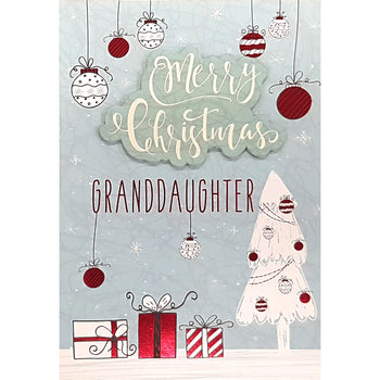Rosedale Gold - Cartes de souhaits/Enveloppe - Joyeux Noël Petite-fille ...