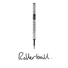 A.T. Cross – Recharge pour stylo à bille roulante – pointe moyenne – noir  -La pointe moyenne produit un trait d'une largeur de 0,40 mm pour des lignes nettes et précises offrant une excellente visibilité.