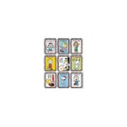 Autocollants Eureka, personnages de cacahuètes, paquet de 432-Chaque pack contient 36 autocollants, 9 designs