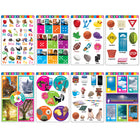 TREND enterprises, Inc. - Ensemble d'apprentissage des compétences fondamentales, tableaux 27,3 cm x 41 cm-Imprimé avec des encres vives sur du papier cartonné robuste