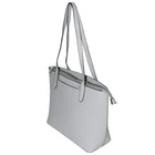 Nicci - Grand sac fourre-tout avec poche fendue - Gris-Noir - Polyuréthane