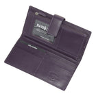 Club Rochelier - Pochette Femme avec Rabat Portefeuille - Prune-1 fenêtre d'identification