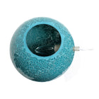 Simple Designs -Lampe de table boule de pierre de 7 3/4 "- Sarcelle-Cordon de 5 pi
