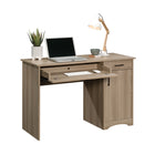 Sauder 47"W La Collection Beginnings Bureau - Finition Summer Oak-  Espace de rangement derrière la porte pour une tour CPU avec une étagère réglable pour des options de rangement flexibles