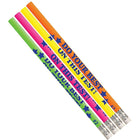 Musgrave Pencil Company - "Do Your Best on the Test" #2 Crayons - Paquet de 144-Chaque crayon est livré avec une gomme