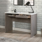 Sauder 43"W La Collection East Rock Bureau - Finition Ashen Oak-Etagere ouverte pour ranger.