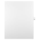 Mark Maker – Onglets séparateurs juridiques blancs, 1/25 onglets, format lettre, sans trous, numéro 162, 25/paquet-Onglets séparateurs blancs, 1/25 onglets