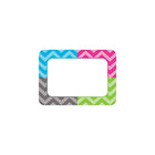 Ressources créées par l'enseignant Toutes les plaques/étiquettes nominatives 3 1/2" x 2 1/2" Chevron Multi-Pack-Revêtement UV pour la durabilité