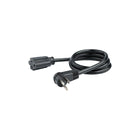 StarTech - NEMA 5-15R à NEMA Right-Angle 5-15P Flat Extension Cord, 3 '(PAC101R3)-Placez vos meubles près du mur