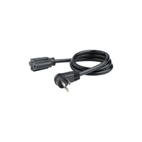 StarTech - NEMA 5-15R à NEMA Right-Angle 5-15P Flat Extension Cord, 3 '(PAC101R3)-Placez vos meubles près du mur