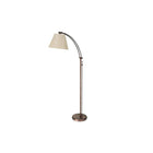 Dainolite – Lampe de sol réglable et abat-jour Flax, 61 x 28 x 11 po, bronze huilé brossé (DM2578-F-OBB)-Lampe de sol