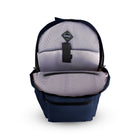 Sac à dos recyclé PKG Granville - Bleu-Organisation intérieure intégrée à la paroi avant avec poche zippée