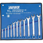 Aurora Tools – Ensemble de 11 clés à molette ajustables, prise SAE-Acier au chrome-vanadium pour un solidité et une durabilité accrue