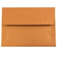 JAM Paper Enveloppes effet métallisé Stardream format A6, cuivre, paq./250-Enveloppes cuivrées Stardream à effet métallisé