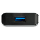 StarTech Hub USB-C à 4 ports - 3 ports USB-A, 1 port USB-C - USB 3.1 10 Gbps-Le hub USB Type-C prend en charge le transfert de données USB 3.1 Gen 2, avec des vitesses allant jusqu'à 10 Gb/s