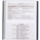 Cahier Premium Five Star - 1 sujet - 11 po x 8,5 po - 200 pages - paon-Spirale simple revêtue de nylon