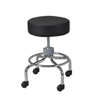 Drive Medical - Tabouret rond à roues-Réglage facile de la hauteur par un système de tige à vis de 17,5 à 24 pouces