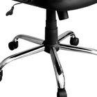 Xtech - Chaise de bureau exécutif Calabria avec accoudoirs - Noir-Le coussin lombaire et les accoudoirs confortables aideront à améliorer la posture du corps
