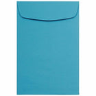  JAM Paper - Enveloppes Colourées pour catalogue à extrémité ouverte - 6 x 9 - bleu recyclé - paquet de 25-Couleur bleue