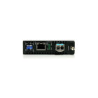 StarTech  Convertisseur de média sur fibre optique monomode LC Gigabit 1000 Mb/s, 40 km-Offre la conversion d’Ethernet vers la fibre optique en tant qu’appareil autonome ou peut être installé dans le châssis à 20 fentes ETCHS2U pour plus de polyvalence