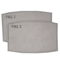 Masque de protection à 3 épaisseurs Relaxsan, de tissu à 4 plis, Réutilisable et lavable, Filtre de carbone inclus-Réutilisable et lavable