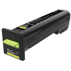 Lexmark – Cartouche de toner jaune du programme de retour à rendement très élevé CX825, CX860-Jaune