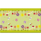 Dwinguler – Tapis de jeu Garden Delight, grand-Ce grand tapis épais mesure 230 cm x 140 cm x 1,5 cm d'épaisseur (ou 90,55 po x 55,11 po x 0,6 po) 