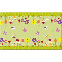 Dwinguler – Tapis de jeu Garden Delight, grand-Ce grand tapis épais mesure 230 cm x 140 cm x 1,5 cm d'épaisseur (ou 90,55 po x 55,11 po x 0,6 po) 
