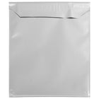JAM Paper – Enveloppes avec fermeture auto-adhésive, 6 1/4 x 7 7/8 po, ouverture au bout, argent, paq./100 (01323303B)-Ouverture : Extrémité ouverte