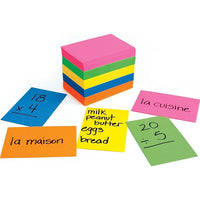 Hygloss – Cartes éclair de 3 x 9 po, 400/pqt (HYG43917)-Dimensions : 3 x 9 po