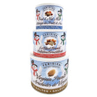 Feridies - Gratitude Virginia peanuts & snack mix assortiment de vacances  - 1671 g-Les cacahuètes salées de Virginie Feridies (36 oz, 1 020 g) sont cuites dans de l'huile d'arachide pure et légèrement salées pour conserver la saveur distinctive et les qualités saines de l'arachide