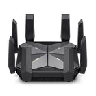 TP-Link - AXE16000 Routeur Wi-Fi 6E 16-flux quadri-bande - Noir-Le Wi-Fi 6E quadri-bande jusqu'à 16 Gbit/s permet de jouer, de diffuser et de télécharger à grande vitesse sur plusieurs appareils, le tout en même temps