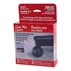 Get it Movin' - roulettes de tapis de chaise de remplacement - paquet de 5-paquet de 5