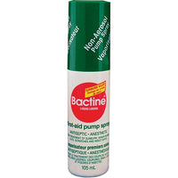 Bactine - Pompe de vaporisation antiseptique de premiers soins, 5/paquet-Quantité/paquet : 5