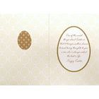 Rosedale Gold - Cartes de souhaits/Enveloppes - Joyeuses Pâques Fils - 5-1/2 po x 8 po - paquet de 6-Avec fini scintillant et métallique