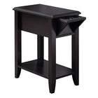 Monarch Specialties - 3197 Table D'Appoint - 23 po H/Espresso Avec Support A Verre-Table d'appoint compacte et contemporain au fini brun foncé espresso qui s'adapte à tous les décors