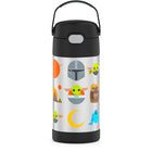 Thermos - Bouteille d'eau FUNtainerMD avec paille - Mandalorian-Technologie d'isolation sous vide ThermosMC offrant une rétention maximale de la température