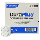 DuraPlus - Papier hygiénique 2 épaisseurs - Blanc - Paquet de 48-4