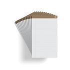 TRU RED - Bloc-notes à réglure large, 8,5 x 14 po, blanc, 50 feuilles/bloc, paquet de 12-Taille des feuilles : 8,5 x 14 po (légal)