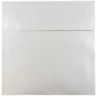 JAM Paper Enveloppes Stardream à fini métallisé, 8,5 x 8,5 po, argenté, 250/paquet-Enveloppe Stardream en papier argent à effet métallisé