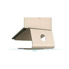 Rain Design – Support mStand 360 pour portatif, avec base pivotante, or (10073)-Base pivotante vous permettant de partager vos idées avec vos amis et vos collègues