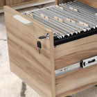 Sauder La Collection Portage Park Bureau ministre - Finition Kiln Acacia (426018)-Garantie limitee du fabricant de 5 ans